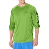 image:imageColumbia Mens PFG Terminal Tackle Long Sleeve ShirtGreen MambaBlack Logo
