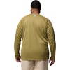 image:imageColumbia Mens PFG Terminal Tackle Long Sleeve ShirtGrove Green HeatherSpark Orange Logo