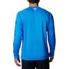 image:imageColumbia Mens PFG Terminal Tackle Long Sleeve ShirtHyper BlueBlack Logo
