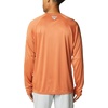 image:imageColumbia Mens PFG Terminal Tackle Long Sleeve ShirtIsland OrangeSpring Blue Logo