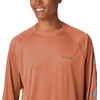 image:imageColumbia Mens PFG Terminal Tackle Long Sleeve ShirtIsland OrangeSpring Blue Logo