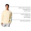 image:imageColumbia Mens PFG Terminal Tackle Long Sleeve ShirtLemon WashBlue Echo Logo