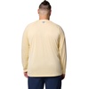 image:imageColumbia Mens PFG Terminal Tackle Long Sleeve ShirtLemon WashBlue Echo Logo