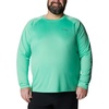 image:imageColumbia Mens PFG Terminal Tackle Long Sleeve ShirtLight JadeMetal Logo