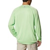 image:imageColumbia Mens PFG Terminal Tackle Long Sleeve ShirtLime GlowWhite Logo