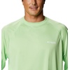 image:imageColumbia Mens PFG Terminal Tackle Long Sleeve ShirtLime GlowWhite Logo