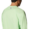 image:imageColumbia Mens PFG Terminal Tackle Long Sleeve ShirtLime GlowWhite Logo