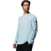 image:imageColumbia Mens PFG Terminal Tackle Long Sleeve ShirtMarine LightNocturnal Logo