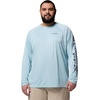 image:imageColumbia Mens PFG Terminal Tackle Long Sleeve ShirtMarine LightNocturnal Logo