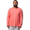 image:imageColumbia Mens PFG Terminal Tackle Long Sleeve ShirtMelonadeWhite Logo