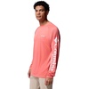 image:imageColumbia Mens PFG Terminal Tackle Long Sleeve ShirtMelonadeWhite Logo