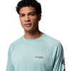 image:imageColumbia Mens PFG Terminal Tackle Long Sleeve ShirtMisty JadeShark Logo