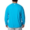 image:imageColumbia Mens PFG Terminal Tackle Long Sleeve ShirtOcean BlueWhite Logo