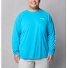 image:imageColumbia Mens PFG Terminal Tackle Long Sleeve ShirtOcean BlueWhite Logo