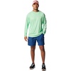 image:imageColumbia Mens PFG Terminal Tackle Long Sleeve ShirtOcean MintWhite Logo