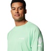image:imageColumbia Mens PFG Terminal Tackle Long Sleeve ShirtOcean MintWhite Logo