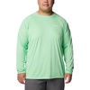 image:imageColumbia Mens PFG Terminal Tackle Long Sleeve ShirtOcean MintWhite Logo