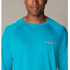 image:imageColumbia Mens PFG Terminal Tackle Long Sleeve ShirtOcean TealCorange Logo