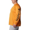 image:imageColumbia Mens PFG Terminal Tackle Long Sleeve ShirtOrange BlastBlack Logo