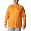 image:imageColumbia Mens PFG Terminal Tackle Long Sleeve ShirtOrange BlastBlack Logo