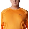 image:imageColumbia Mens PFG Terminal Tackle Long Sleeve ShirtOrange BlastBlack Logo