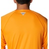 image:imageColumbia Mens PFG Terminal Tackle Long Sleeve ShirtOrange BlastBlack Logo