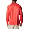 image:imageColumbia Mens PFG Terminal Tackle Long Sleeve ShirtRed HibiscusWhite Logo