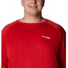 image:imageColumbia Mens PFG Terminal Tackle Long Sleeve ShirtRed SparkWhite Logo