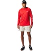 image:imageColumbia Mens PFG Terminal Tackle Long Sleeve ShirtRed SparkWhite Logo