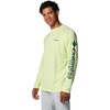 image:imageColumbia Mens PFG Terminal Tackle Long Sleeve ShirtSpring YellowMidnight Teal Logo