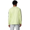 image:imageColumbia Mens PFG Terminal Tackle Long Sleeve ShirtSpring YellowMidnight Teal Logo