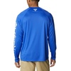 image:imageColumbia Mens PFG Terminal Tackle Long Sleeve ShirtTanzaniteWhite Logo