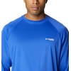 image:imageColumbia Mens PFG Terminal Tackle Long Sleeve ShirtTanzaniteWhite Logo