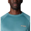 image:imageColumbia Mens PFG Terminal Tackle Long Sleeve ShirtTranquil TealOrange Reef Logo