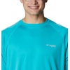 image:imageColumbia Mens PFG Terminal Tackle Long Sleeve ShirtTurquoiseCool Grey Logo