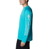 image:imageColumbia Mens PFG Terminal Tackle Long Sleeve ShirtTurquoiseCool Grey Logo