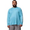 image:imageColumbia Mens PFG Terminal Tackle Long Sleeve ShirtVintage BlueWhite Logo