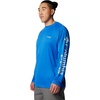 image:imageColumbia Mens PFG Terminal Tackle Long Sleeve ShirtVivid BlueCool Grey Logo