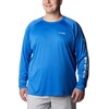 image:imageColumbia Mens PFG Terminal Tackle Long Sleeve ShirtVivid BlueCool Grey Logo