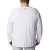 image:imageColumbia Mens PFG Terminal Tackle Long Sleeve ShirtWhiteAtoll Logo