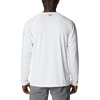 image:imageColumbia Mens PFG Terminal Tackle Long Sleeve ShirtWhiteAtoll Logo