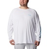 image:imageColumbia Mens PFG Terminal Tackle Long Sleeve ShirtWhiteAtoll Logo