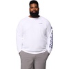 image:imageColumbia Mens PFG Terminal Tackle Long Sleeve ShirtWhiteNightshade Logo