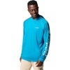 image:imageColumbia Mens Terminal Tackle HoodieBlue EchoWhite Logo