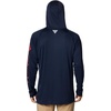 image:imageColumbia Mens Terminal Tackle HoodieCollegiate NavySunset Red Logo