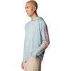 image:imageColumbia Mens Terminal Tackle HoodieCrushed BlueFaded Peach Logo