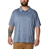 image:imageColumbia Mens Zero Rules Polo ShirtCarbon Heather  Active