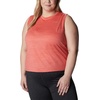 image:imageColumbia Womens Alpine Chill Zero TankRed Hibiscus Heather