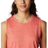 image:imageColumbia Womens Alpine Chill Zero TankRed Hibiscus Heather