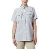 image:imageColumbia Womens Bahama Short Sleeve ShirtCirrus Grey